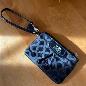 Coach wrist wallet